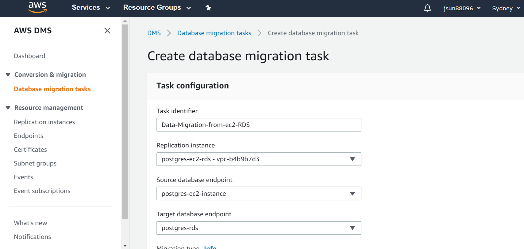 Migrate Postgres Database From EC2 Instance To RDS Using AWS DMS (Data ...